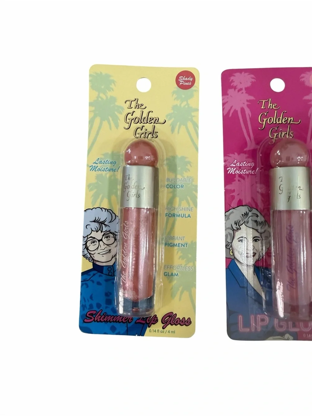 The Golden Girls Lip Gloss Set - Pink, Purple, Coral, Mauve